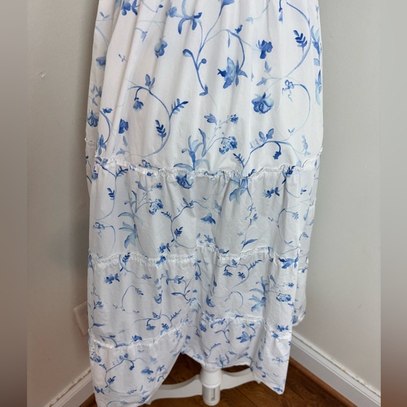 Hill House Ellie Nap Dress in Blue Botanical by Hill House Home Size Large - Picture 9 of 14